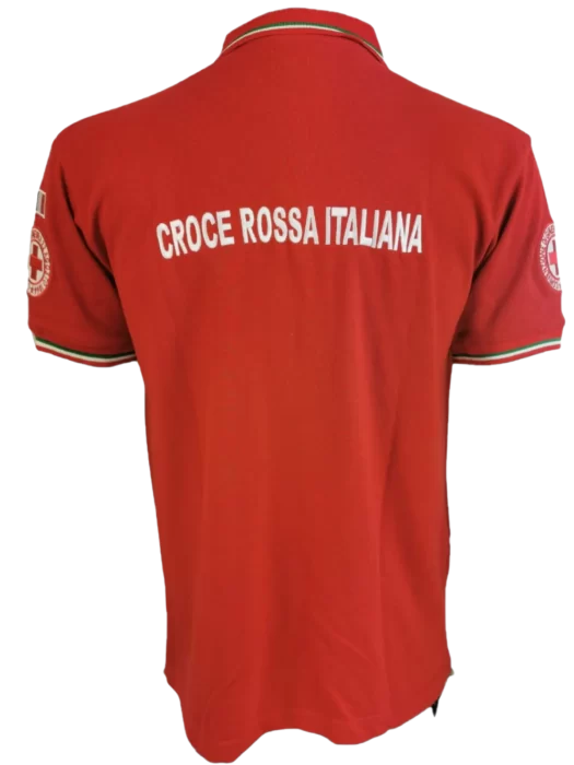 Polo a manica corta Croce Rossa